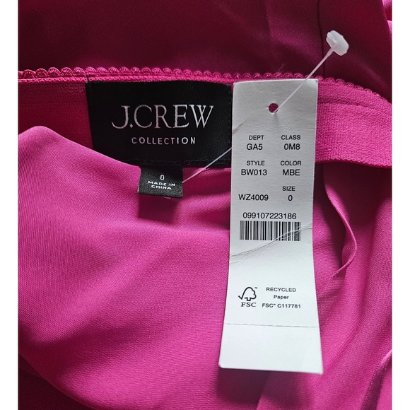 J.Crew Collection drapey slip skirt in featherweight satin - Picture 11 of 12